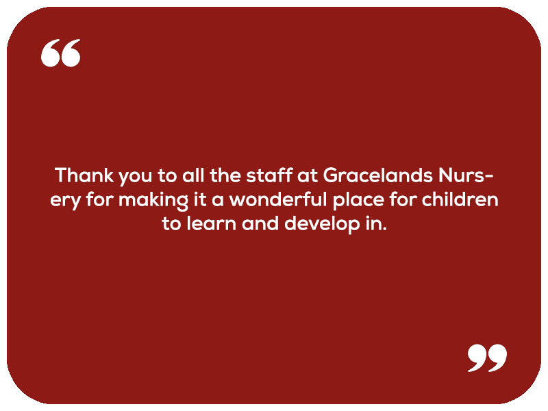 Gracelands Nursery School Testimonial